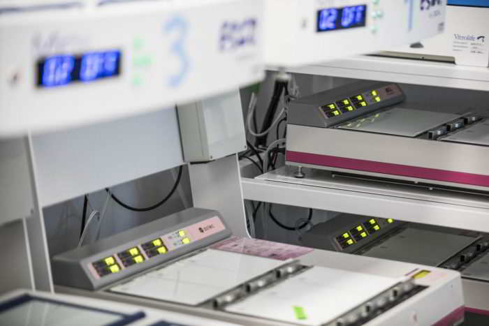 Colture des embryons dans le laboratoire FIV Genetic